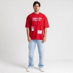T.Shirt R Over Size Printed-TR-185-A