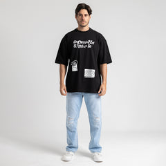 T.Shirt R Over Size Printed-TR-185-A