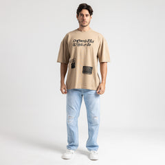 T.Shirt R Over Size Printed-TR-185-A