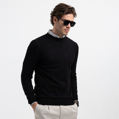 Pullover Half Nick Basic PA-09-W26