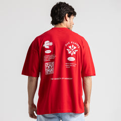 T.Shirt R Over Size Printed-TR-185-B