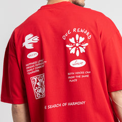 T.Shirt R Over Size Printed-TR-185-B