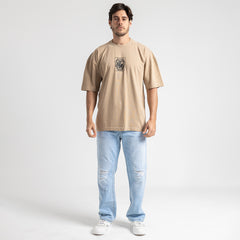 T.Shirt R Over Size Printed-TR-185-B