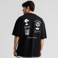 T.Shirt R Over Size Printed-TR-185-B