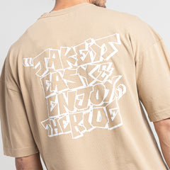 T.Shirt R Over Size Printed-TR-187-B