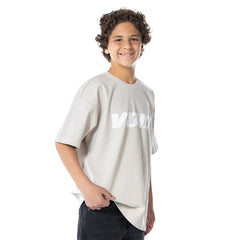 T.Shirt R Print Ov S K KTR-011-S26