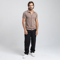 قميص S/S بأزرار تريكو TST-46-S25