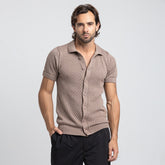 قميص S/S بأزرار تريكو TST-46-S25