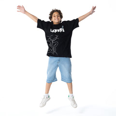 T.Shirt R Print Ov S K KTR-08-S26