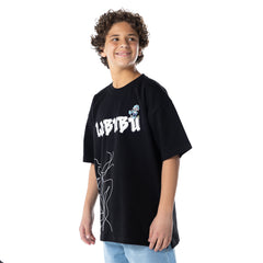 T.Shirt R Print Ov S K KTR-08-S26