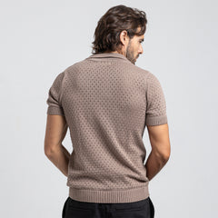 قميص S/S بأزرار تريكو TST-46-S25