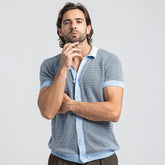 تي شيرت بأزرار تريكو أساسي - TST-38-S25