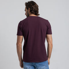 تي شيرت R عادي أساسي-TR-112-S25