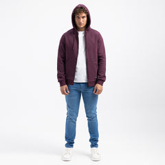 SWEAT SHIRT ZIPPER Basic ZIP-02-W26