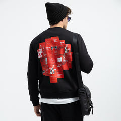 SWEAT SHIRT ROUND PRINT RO-011-W26
