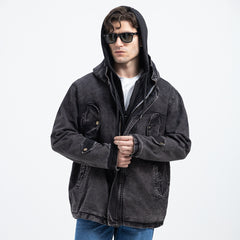 Jacket Zip Hudy Wash-JA-035-W25