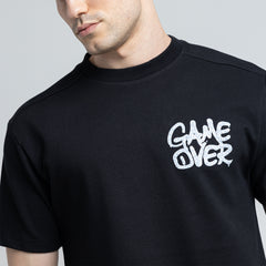 تي شيرت R مطبوع مريح TR-041-S25