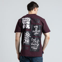 تي شيرت R مطبوع مريح TR-041-S25