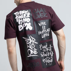 تي شيرت R مطبوع مريح TR-041-S25