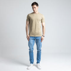 تي شيرت R عادي أساسي-TR-095-S25