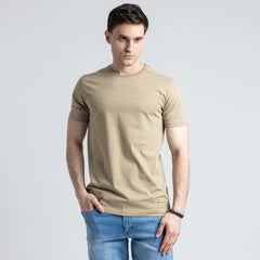 تي شيرت R عادي أساسي-TR-095-S25