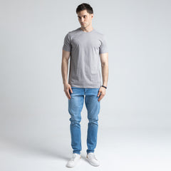 تي شيرت R عادي أساسي-TR-095-S25