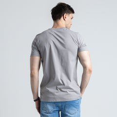 تي شيرت R عادي أساسي-TR-095-S25