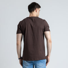 تي شيرت R عادي أساسي-TR-095-S25