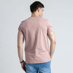 تي شيرت R عادي أساسي-TR-095-S25