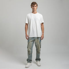 تي شيرت R مطبوع مريح TR-129-S25