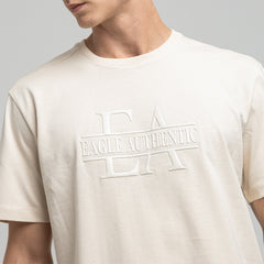 تي شيرت R مطبوع مريح TR-129-S25