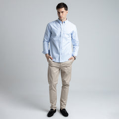 Shirt L/S Basic-SH-372