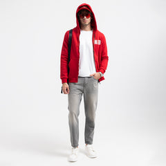 SWEAT SHIRT ZIPPER PRINT ZIP-06-W26