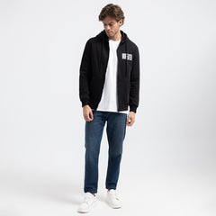 SWEAT SHIRT ZIPPER PRINT ZIP-06-W26