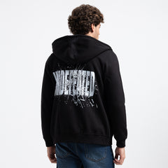 SWEAT SHIRT ZIPPER PRINT ZIP-06-W26