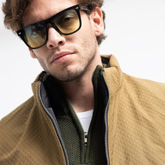 Double Face Vest Zipper Basic-VST-076-W26