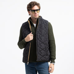 Double Face Vest Zipper Basic-VST-076-W26