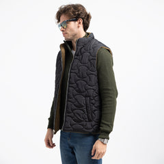 Double Face Vest Zipper Basic-VST-076-W26