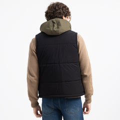 Double Face Vest Zipper Basic-VST-078-W26