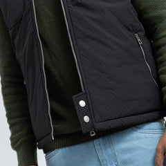 Double Face Vest Zipper Basic-VST-078-W26