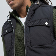 Double Face Vest Zipper Basic-VST-078-W26