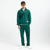 SET High Neck Zipper+Sweat Pant Basic SET-01-W26