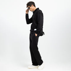 SET High Neck Zipper+Sweat Pant Basic SET-01-W26