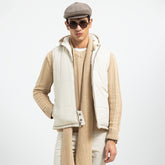 Double Face Vest Zipper Basic-VST-078-W26