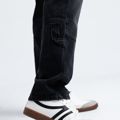 Jeans Wide Leg Cut & Sw-JN-922 W25