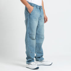 بنطلون جينز واسع الساق - JN-589