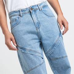 بنطلون جينز واسع الساق - JN-579