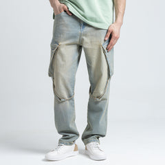 Jeans Wide Leg Basic 2 Pockets-JN-600