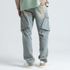 Jeans Wide Leg Basic 2 Pockets-JN-600