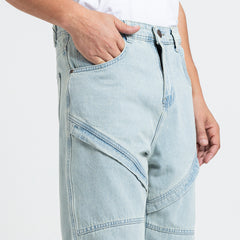 بنطلون جينز واسع الساق - JN-579